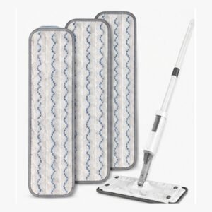 flat-spray-mop-4-washable-pads_main.jpg Flat Spray Mop with 4 Washable Microfiber Pads