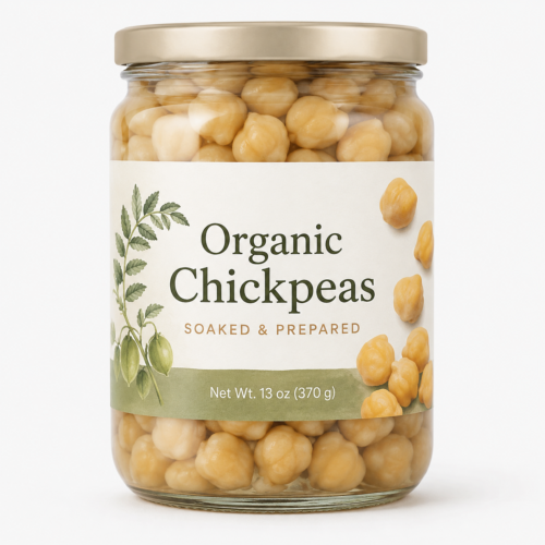 Organic Chickpeas (13 oz)